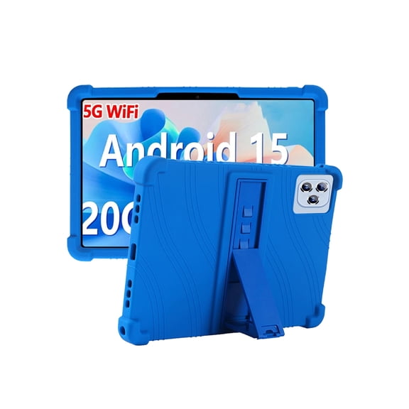 Silicone Case for VEAT00L L10/T10/F11 10.1 inch, Soft Flexible Shockproof Protective Tablet Cover, Anti-Scratch & Lightweight Slim Design-Blue