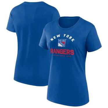 Women's Logo Athletic Blue New York Rangers Unrivaled T-Shirt