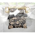thumbnail image 4 of Juego de cama Tan Roses, 4 of 4