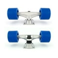 thumbnail image 2 of Victory Jump Cruiser Skateboard Trucks and Wheels Set, Skateboard Accessories, Skateboard Trucks 5 inch, Skateboard wheels 60mm, Skateboard Bearings (5 inch Silver Truck w 60mm Blue Wheels), 2 of 7