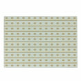 thumbnail image 1 of Geometric Cutting Board, Simplistic Monochrome Background with Continuous Dots and Stripes, Decorative Tempered Glass Cutting and Serving Board, Small Size, Pale Orange and White, by Ambesonne, 1 of 1