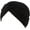 Black, variant on Women's Stretch Cotton Twist Pleasted Hair Wrap Turban Hat Cancer Chemo Beanie Cap Turban Headwear Arab Head Wrap