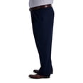 thumbnail image 4 of Haggar Pantalon pour Homme B&T Sans Repassage Kaki Premium Coupe Classique devant Plissé Taille Extensible, 4 of 4