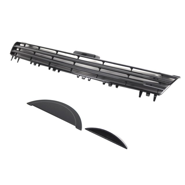 Grilla central superior delantera, las piezas de repuesto reemplazan 5G0853651 para Golf Mk7 Negro