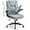 Velvet Gray, variant on SEATZONE Ergonomic Home Desk Office Chair with Armrests and Wheels, Comfortable Swivel Task Executive Computer Chair, Velvet Fabric for Adults and Teens,Gray