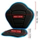thumbnail image 4 of Amortiguar Cojín acolchado para asiento de kayak con respaldo y correas ajustables para canotaje canotaje kayak pesca, 4 of 7