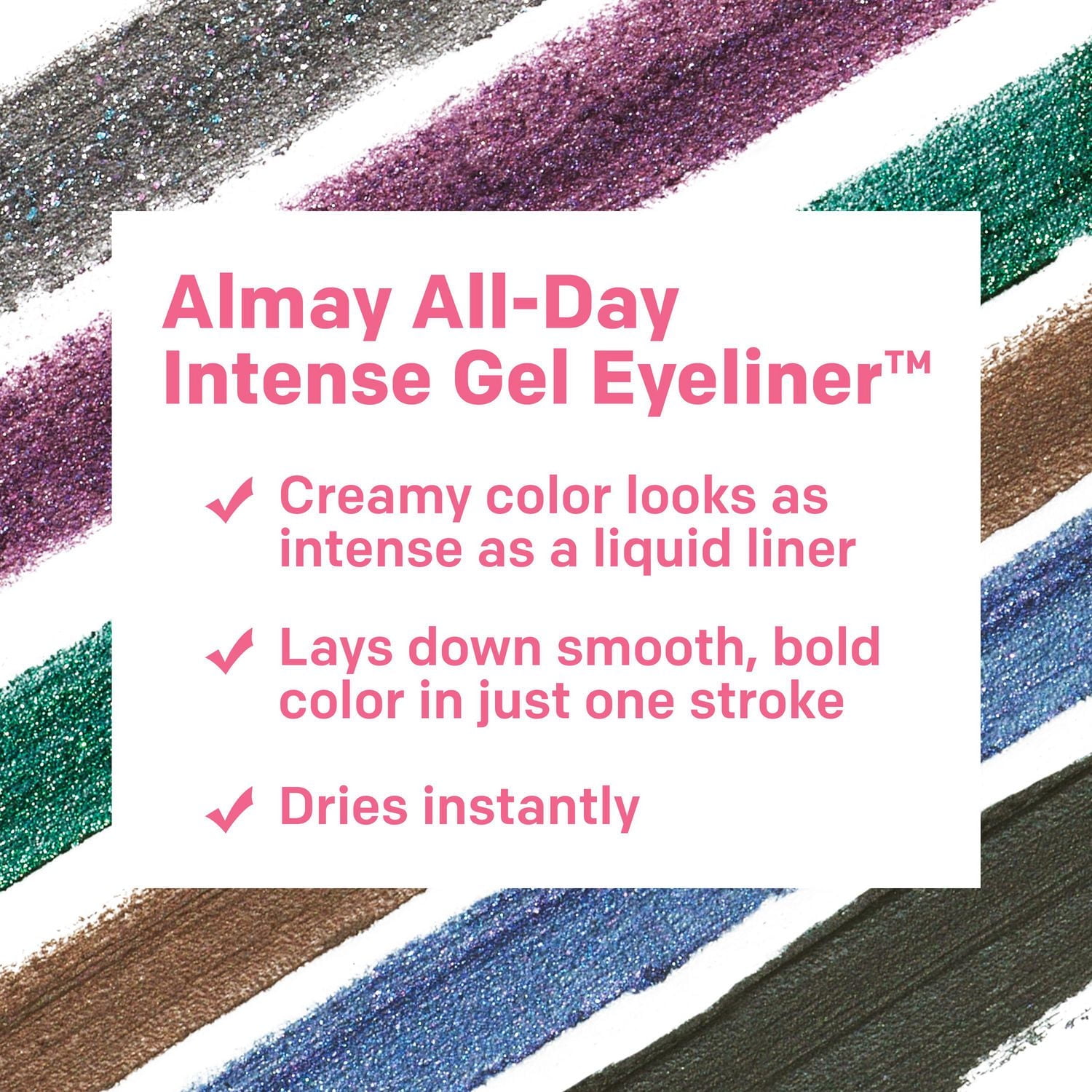 Crayon-traceur Almay All-Day Intense Gel Eyeliner, 1,3 g, 1 crayon-traceur