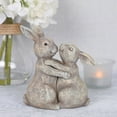 thumbnail image 2 of Love Bunny Adornos Pareja Escultura Adornos Jardín Decoración Adornos Manualidades Regalos Wmkox8yii  gf7702, 2 of 4