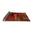 thumbnail image 2 of Ahgly Company Indoor Rectangle Oriental Orange Modern Area Rugs, 2' x 4', 2 of 4