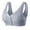 Gray, variant on Aayomet Underwire Bra Women's Minimizer Bras Comfort Cushion Strap Wirefree Full Coverage Large Bust Non-Padded Bra,Purple 38