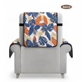 thumbnail image 3 of SCRAWLGOD Monstera Palm Leaf Print Recliner Chair Cover Non Slip Breathable Recliner Cover with Pocket Washable Reclining Slipcover for Living Room, 3 of 7