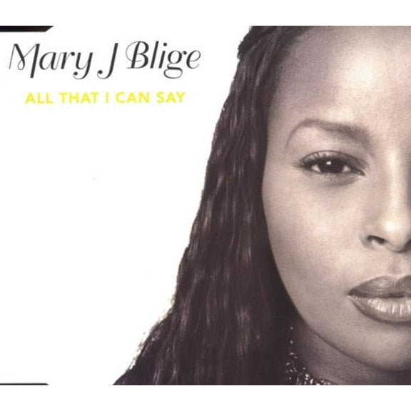 All That I Can Say Mary J. Blige (CD)