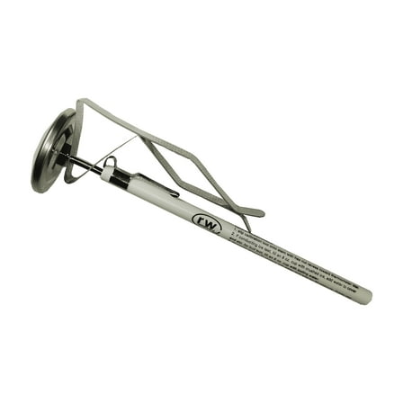 rattleware Original Easy Steam Thermometer, 45mm Dial, 5in Stem, 97100