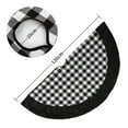 thumbnail image 3 of Gupgi Christmas Tree Skirt with Plaid Pattern, Farmhouse Decoration, 3 of 5