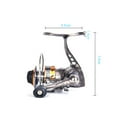 thumbnail image 5 of POWER Full Metal Mini Winter Ice Fishing Reel Small Spinning Reels Carp Raft Fishing Wheel for Fish Accessories Saltwater Gear, 5 of 26