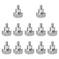 thumbnail image 4 of Kit de tornillos para prensatelas, cabeza grande, tuerca de rejilla de acero, práctico repuesto de apriete manual Longitud de rosca 5 mm, 4 of 9