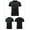 c01Black, variant on Men's Solid Color Short Sleeve UPF 50+ T-Shirt Quick Dry Rash Guard Athletic Running Swim Top Tee Performance Water Shirts Black XXL