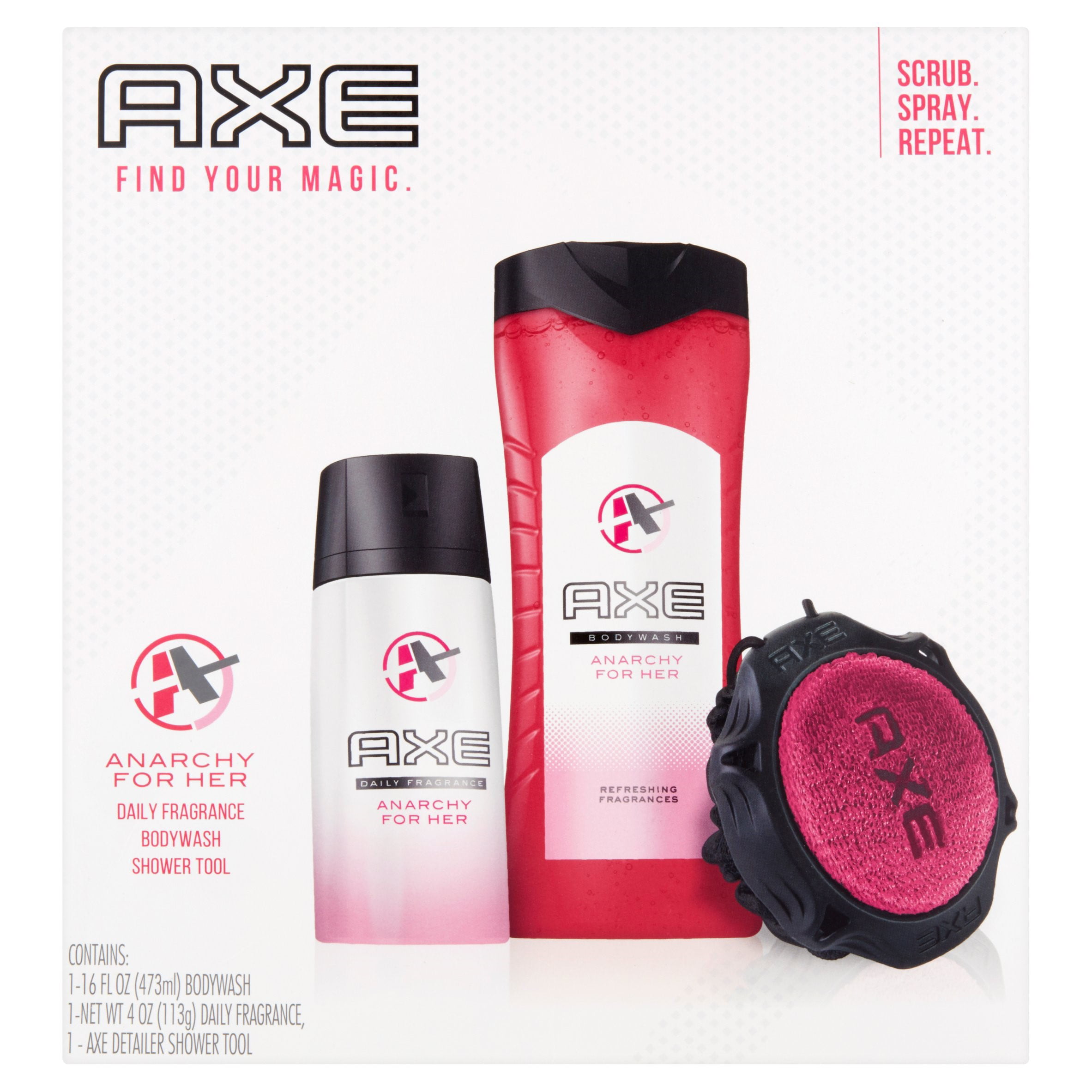 stok Duidelijk maken Verbazing AXE Regimen Gift Set for Women Anarchy 3 pc - Walmart.com