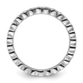 thumbnail image 3 of Auriga 925 Sterling Silver Citrine Eternity Ring for Women Size- 9, 3 of 6