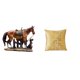 thumbnail image 1 of Estatua De Caballo, Adorno Artístico, Decoración De Escritorio, Colección, Escultura De Resina, Figura, Funda De Almohada, Decoración Del Hogar, Elegante Funda De Cojín Para Sofá, Funda, 1 of 8