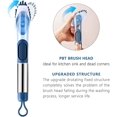 thumbnail image 4 of Dish Brush with Soap Dispenser Dish Scrubber with Replaceable PP Head Kitchen Di, 4 of 5