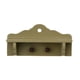 thumbnail image 1 of Mini perchero de madera para ropa, modelo de simulación de muebles, juguetes para jugar a la imaginación verde, 1 of 7