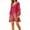 Pink Floral, variant on Livrdious Womens Oversized Boho Floral Dress with V-Neck and Long Sleeves Vintage Summer Cover Up Dress