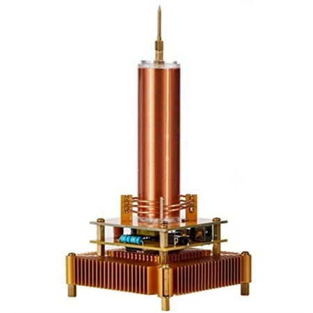 - Joytech Music Tesla Coil Acrylic Base Shell Arc Plasma Loudspeaker Wireless Transmission Experiment Desktop Toy Model (YS01)
