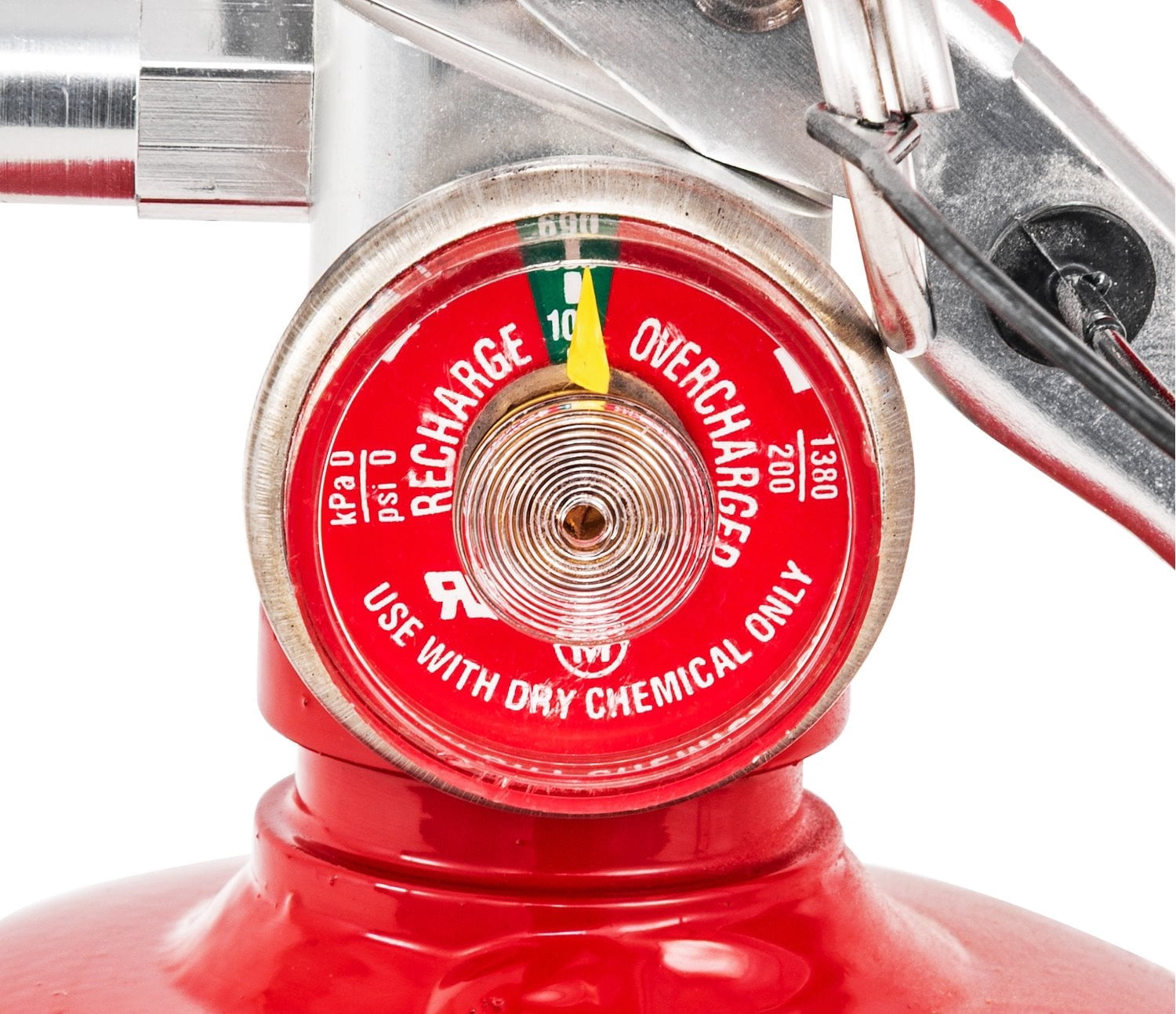 JEGS Dry Chemical Fire Extinguisher 2.5 lb Red Bottle