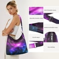 thumbnail image 5 of Moon and Stars Crossbody Bag - Lightweight Spacious Purse for Daily Carry & Work, 5 of 5
