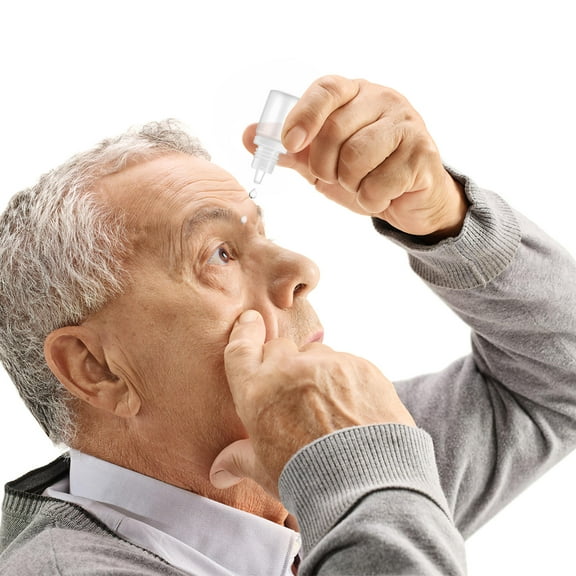 Pawsdot Eye Dropper Bottle Transparent Plastic Small Lightweight for Pockets 10Pcs