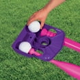 Little Tikes TotSports Toy TBall Set with Bat and 2 Balls, Backyard Toy Sports Play Set, Pink