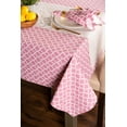 thumbnail image 3 of DII Rose Lattice Printed Tablecloth, 60x84", 3 of 5