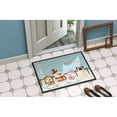 thumbnail image 4 of Carolines Treasures Merry Christmas Carolers Mastiff White Door Mat Indoor Rug or Outdoor Welcome Mat 24x36 Doormat 24H, 4 of 4