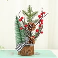 thumbnail image 4 of Tkrady Christmas Party Supplies, Christmas DecorChristmas Tree Mini Christmas Tree Small Christmas Tree Tabletop Christmas Tree Table Top Christmas Trees With Lights Christmas Decorations, 4 of 6