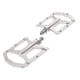thumbnail image 1 of Pedales para bicicleta BMX 1/2 aluminio plata plateado, 1 of 5
