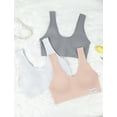 thumbnail image 2 of Livona Training Bras for Girls-Sports Bra, Fitness Bra, Padded Everyday Bra Bralette,Crop Cami Tank Top (6-14), 2 of 7