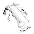 thumbnail image 3 of 3-in-1 Multifunctional Wine & Beer Opener | Stainless Steel Corkscrew with Bottle Opener & Foil Cutter | Portable Bar Tool for Home, Parties & Travel, 3 of 4