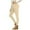 Yellow, variant on Riforla Legging Tights Women Lambswool Lined High Waist Winter Yoga Pants Soft Warm Leggings Women's Pants Pink S
