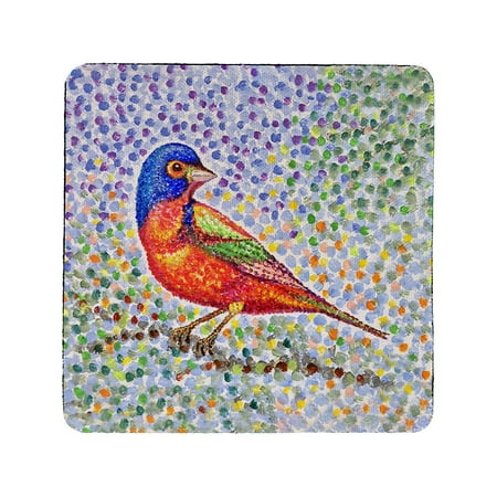 

Betsy Drake CT1390 Painted Bunting Coaster - Set of 4