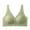 Womens Bras Green, variant on Womens Everyday Bras, Front Closure Bras for Odler Women Gathering Plush Size Bras Thin Cup Wireless Bras Full Coverage T-Shirt Bralettes L-3XL
