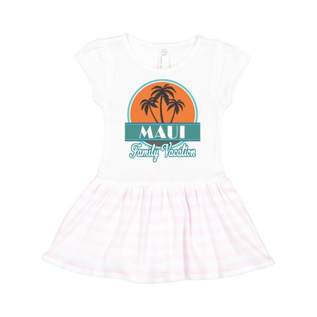 

Inktastic Maui Family Vacation Matching Gift Toddler Girl Dress