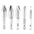 thumbnail image 1 of 12pcs Nut Splitter Set Rusted Damaged  Screw Extractor Remover Tool, Forged and Hardened  Vanadium Steel, Portable Plastic Box, 1 of 8