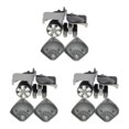 thumbnail image 2 of crativent Roulettes Pivotantes Robustes 2 Pcs pour Bagage et Valise avec Rouleau de Voyage à Roulement Fluide A78 Gris 5,3 cm 3 Ensembles, 2 of 6