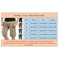 thumbnail image 2 of Akiihool Mens Cargo Shorts Men's Cargo Shorts with Pockets Golf Shorts (Black,32), 2 of 4