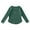 Z1 Dark Green, variant on PUYAHG Toddler Kids T-Shirts for Girls Long Sleeve Crew Neck Arc Hem Side Slit Soft Solid Color Thin Girl's Leisure Tees 3-4 T