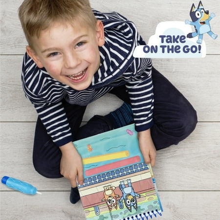 Bluey Aqua Art Pad, 8 Pages, Child, Ages 3