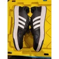 thumbnail image 3 of Ad-id-as Shoes Mens 16 Black White Hoops 2.0 Basketball Sneakers Lowtop B44699. J9, 3 of 6
