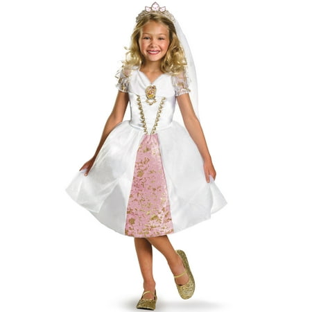 Disney Princess Rapunzel Wedding Gown Child Halloween Costume