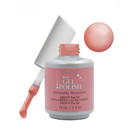 IBD Just Gel 0.5oz Soak Off Nail Polish Pink, NATURALLY BEAUTIFUL, 56578